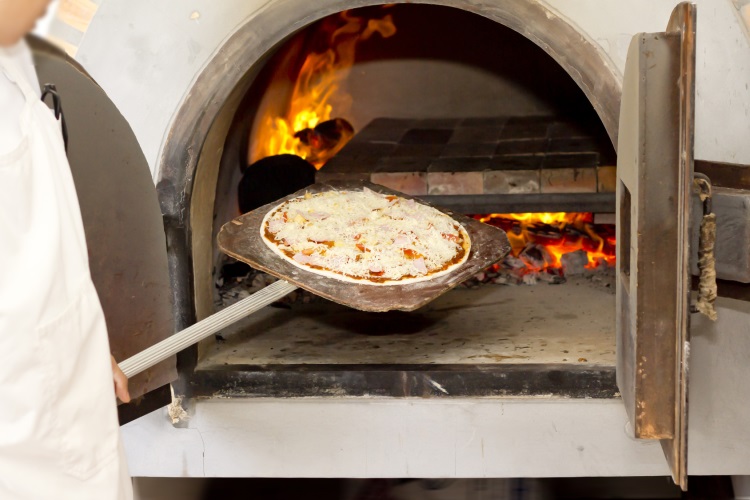 wood fire pizza oven